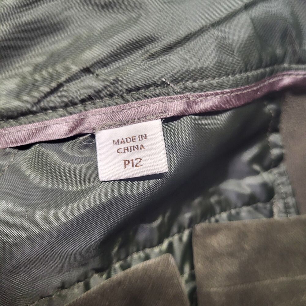 Coldwater Creek Cypress Trouser Fit Bootcut Leg Olive Green P12 - Picture 3 of 8